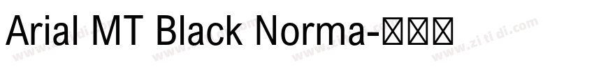 Arial MT Black Norma字体转换 Arial MT Black Norma字体转换